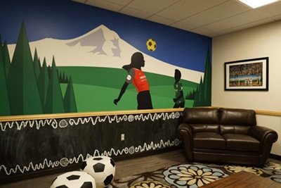 Create Your Own Wall Mural in office