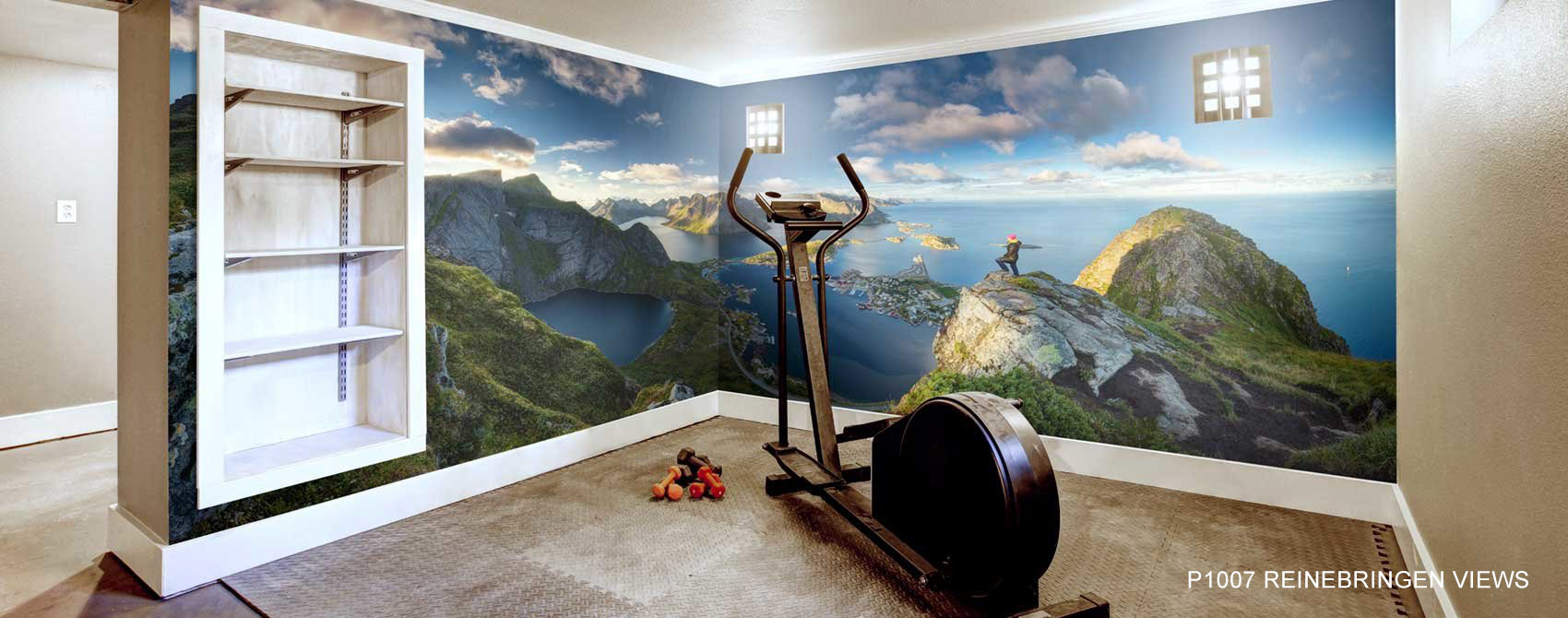 Home Gym Wallpaper | Home Gym Murals - Murals Your Way