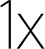 1X Logo
