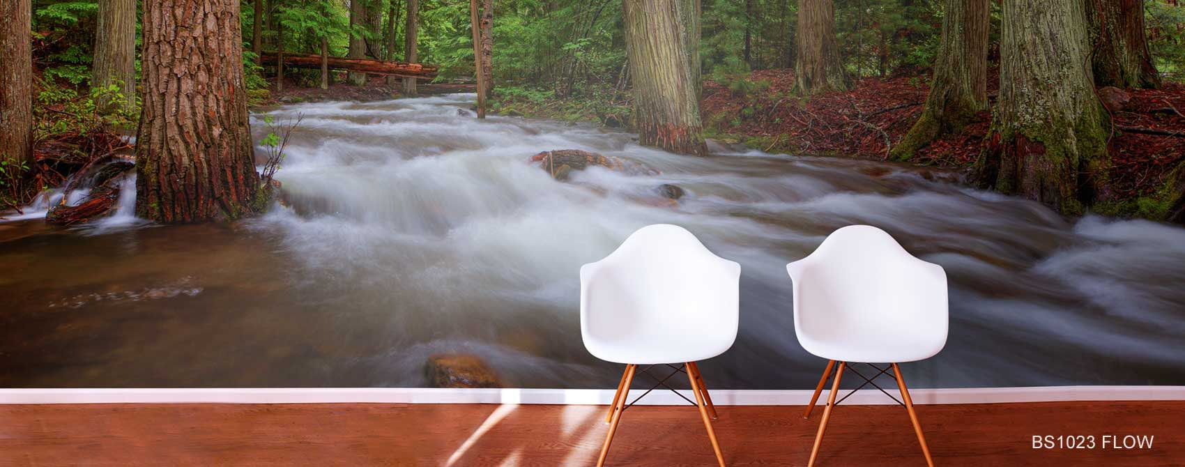 Flow Mural Wallpaper