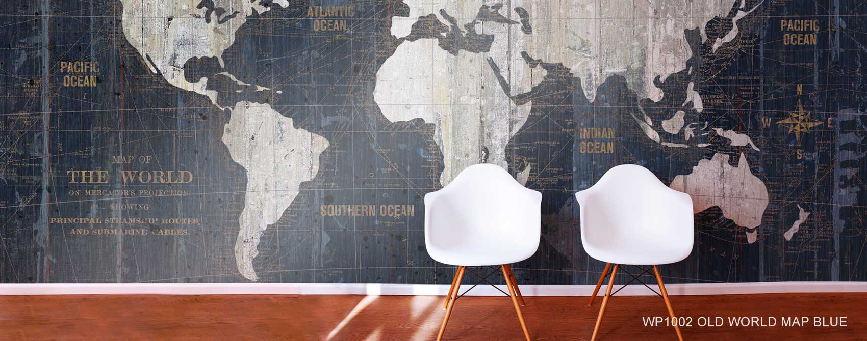 World Map Wallpaper  Explore the World from Your Living Room