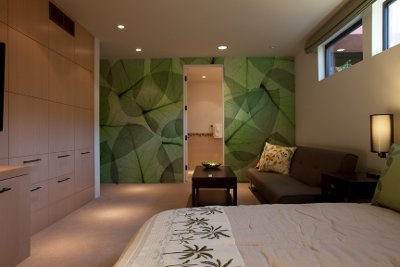 Eucalyptus 2 Wall Mural in bedroom