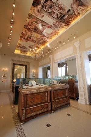 Sistine Chapel Ceiling And Lunettes Wall Mural in retail space