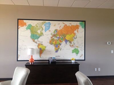 World Wallpaper Map